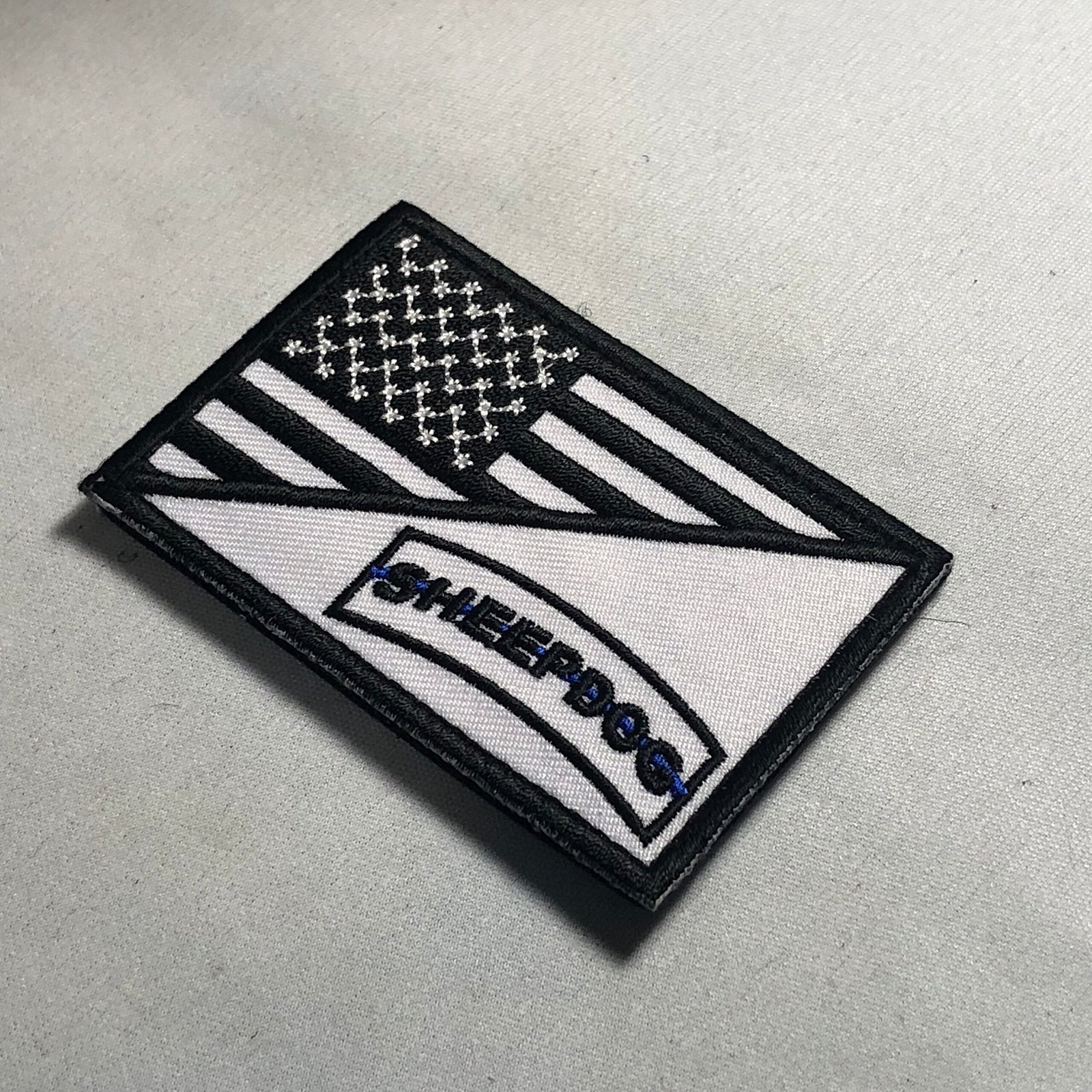 AMERICAN SHEEPDOG GSD German Shepherd usa flag Patch Morale Deutscher SchaeferHund dog training K-9 Canine American Flag tactical bag vest