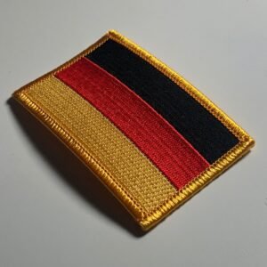 The national flag of Germany iron on patch morale Schwarz-Rot-Gold Bundesdienstflagge und Dienstflagge der Landstreitkräfte der Bundeswehr