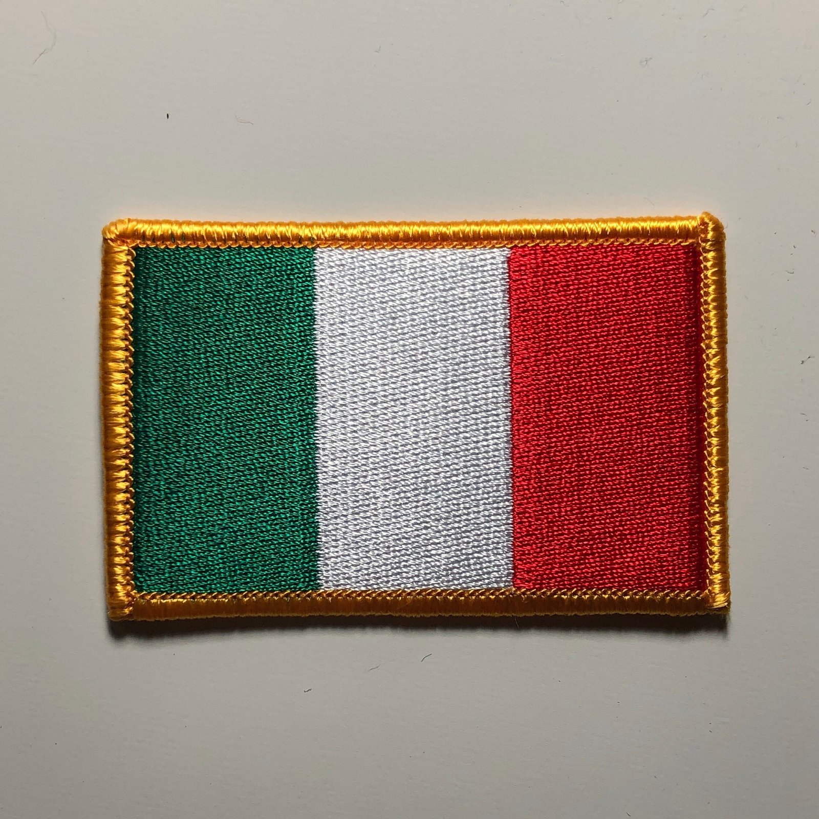 The national flag of Italy iron on patch morale bandiera d’Italia il Tricolore day