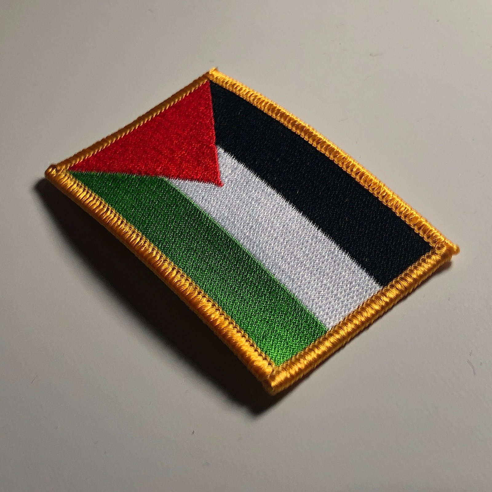 The national flag of Palestine iron on patch morale state Gaza strip West bank Izrael Liberation Organization plo Arab Dawlat Filasṭīn