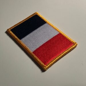 French flag France Iron on patch Hook backing Morale funny bag vest uniform drapeau français tricolour Tricolore blue white red Army