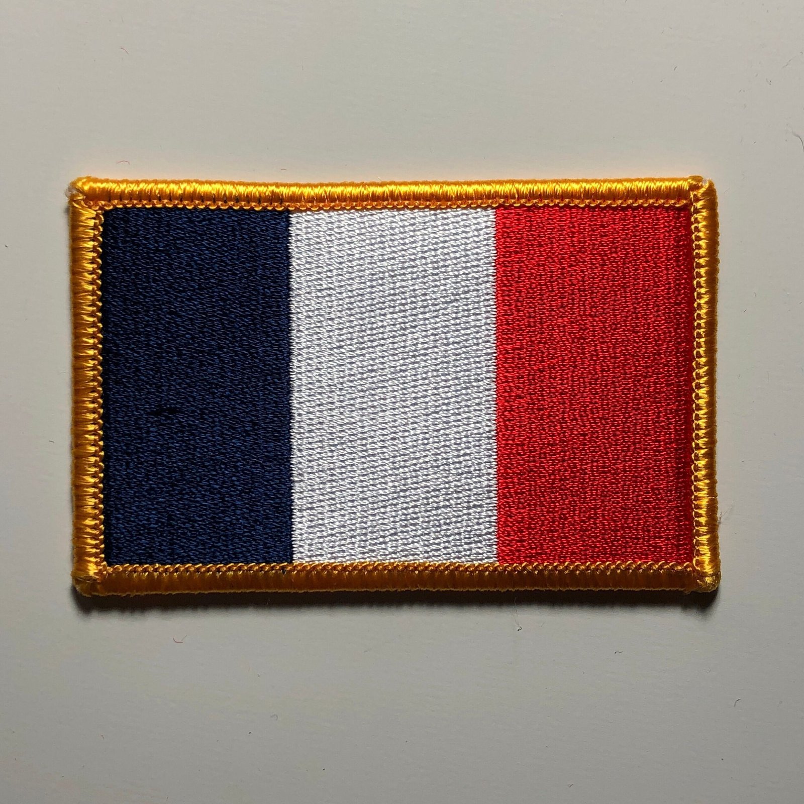 French flag France Iron on patch Hook backing Morale funny bag vest uniform drapeau français tricolour Tricolore blue white red Army