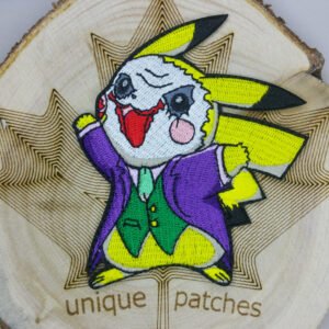 JOKEMON JOKE Mashup embroidery patch morale Comics hook loop Gotham City villain unique Heath Ledger Dark Knight criminal