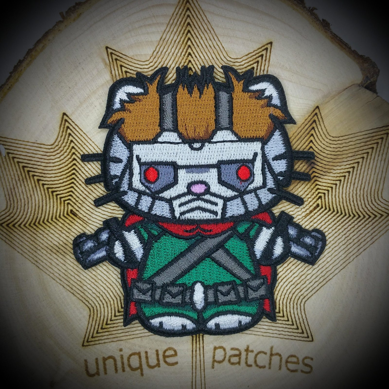 Mashup embroidery patch morale Comics hook loop superhero funny mask Groot pussy Guardians of Galaxy star lord