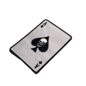 black and white Ace of SPADES card Spec Ops unit devgru navy NSWDG Seal Team 6 Blackbeard Tactical Patch Morale Badge isaf isis ifak skull