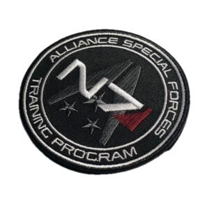 Alliance Special Forces Mass Patch Morale Prop for Cosplay N-School, The Villa Tactical Army, Andromeda Artificial Training Cosplay