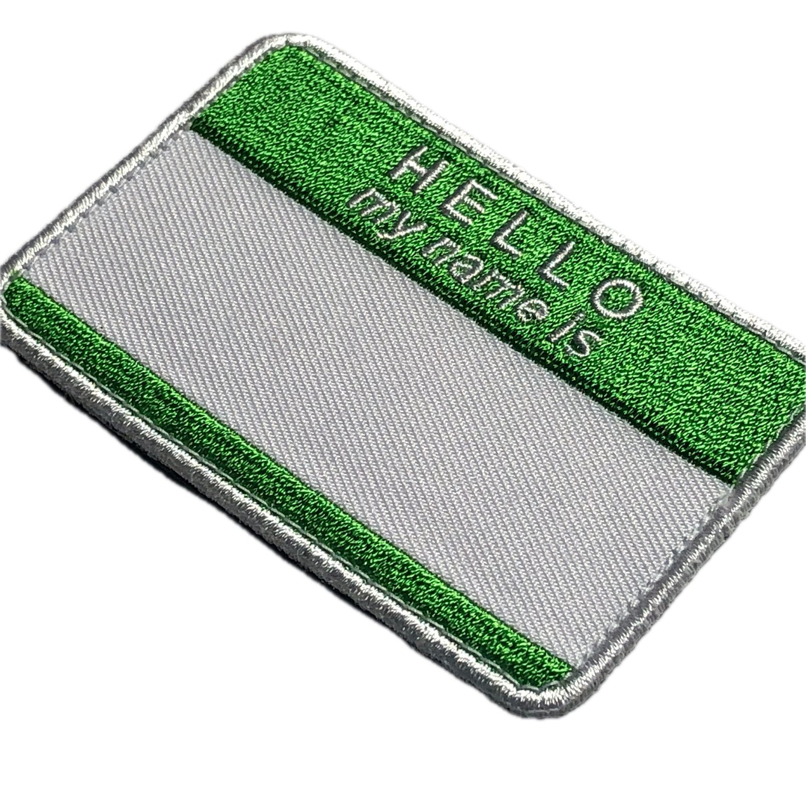 HELLO MY NAME is Patch Morale Tag Sharpie Write your own twill textile Airsoft Tactical Uniform Badge Bag Vest Airsoft meme funny uniform