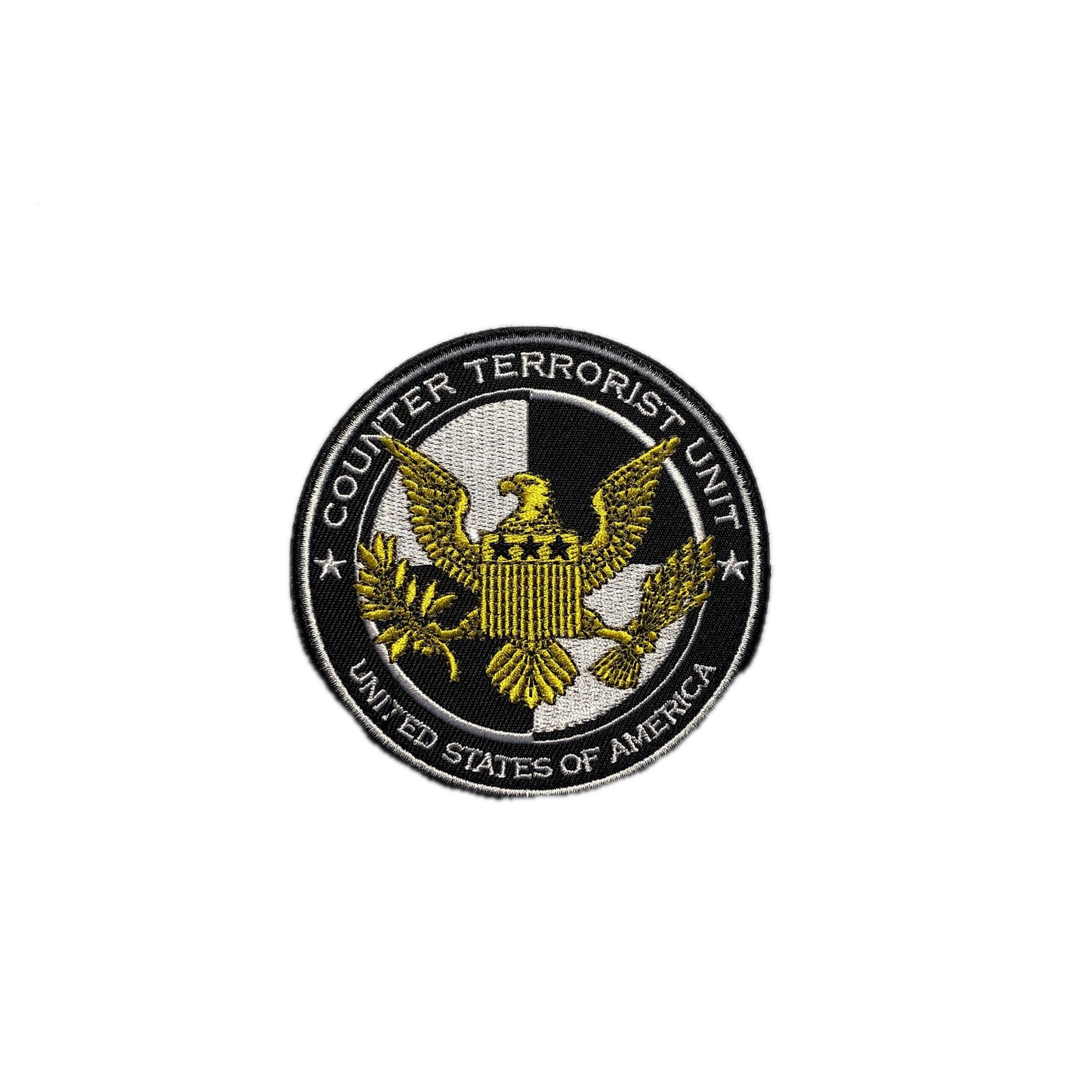 COUNTER TERRORIST Unit Prop Patch Movie Cosplay Halloween usn ctu USA United States America Tactical Military Army Airsoft Game Uniform