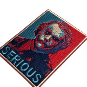 WHY SO SERIOUS Hope design Joke Face Patch Heath Ledger The Dark Knight movie Quality  Tactical Smile Military Card why so serious