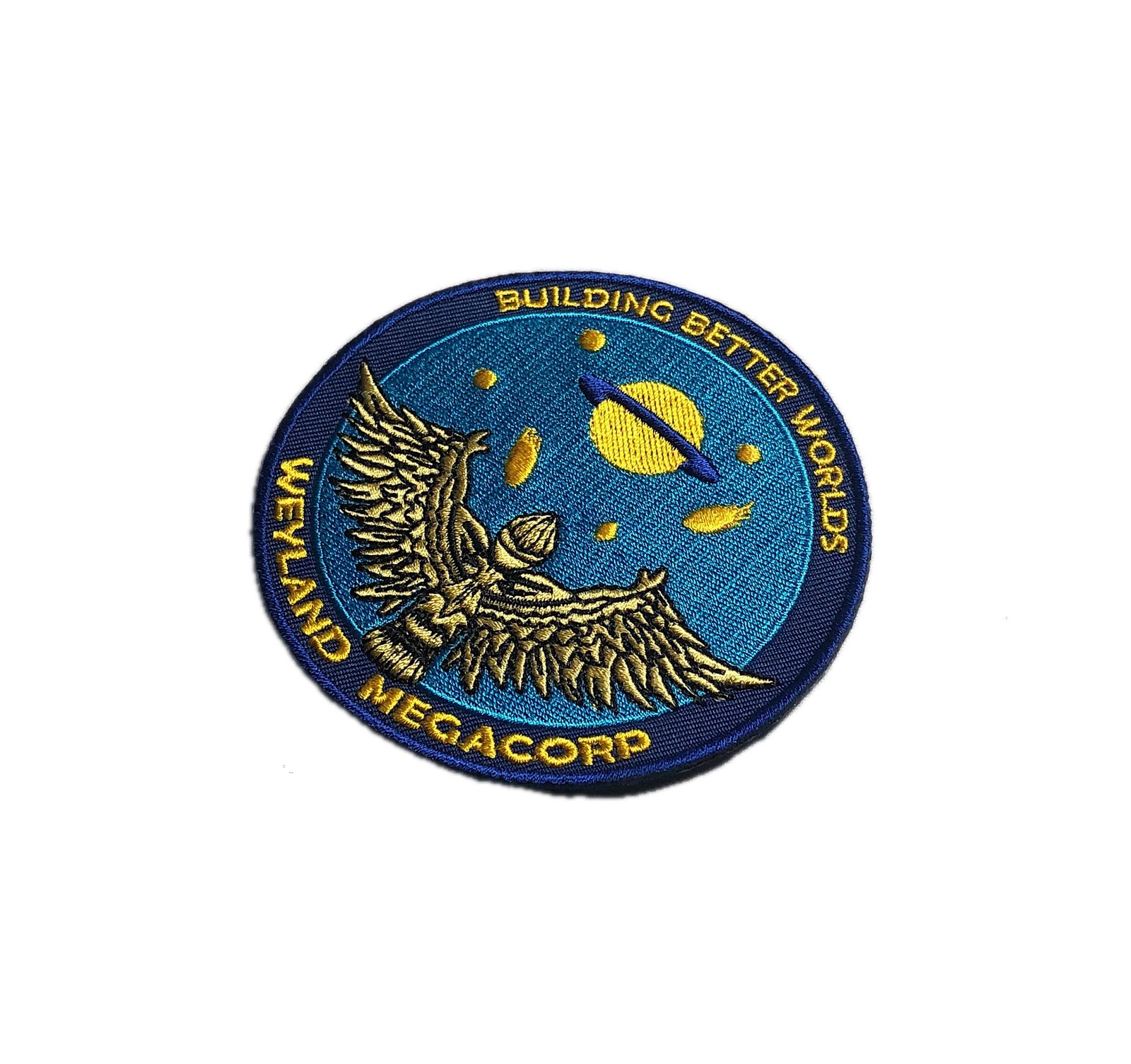 PROMETHEUS Alien Patch Morale Costume Weyland Corporation Predator MEGACORP Yutani WEYLAND Prop Costume Cosplay Crew Alien Badge Uniform