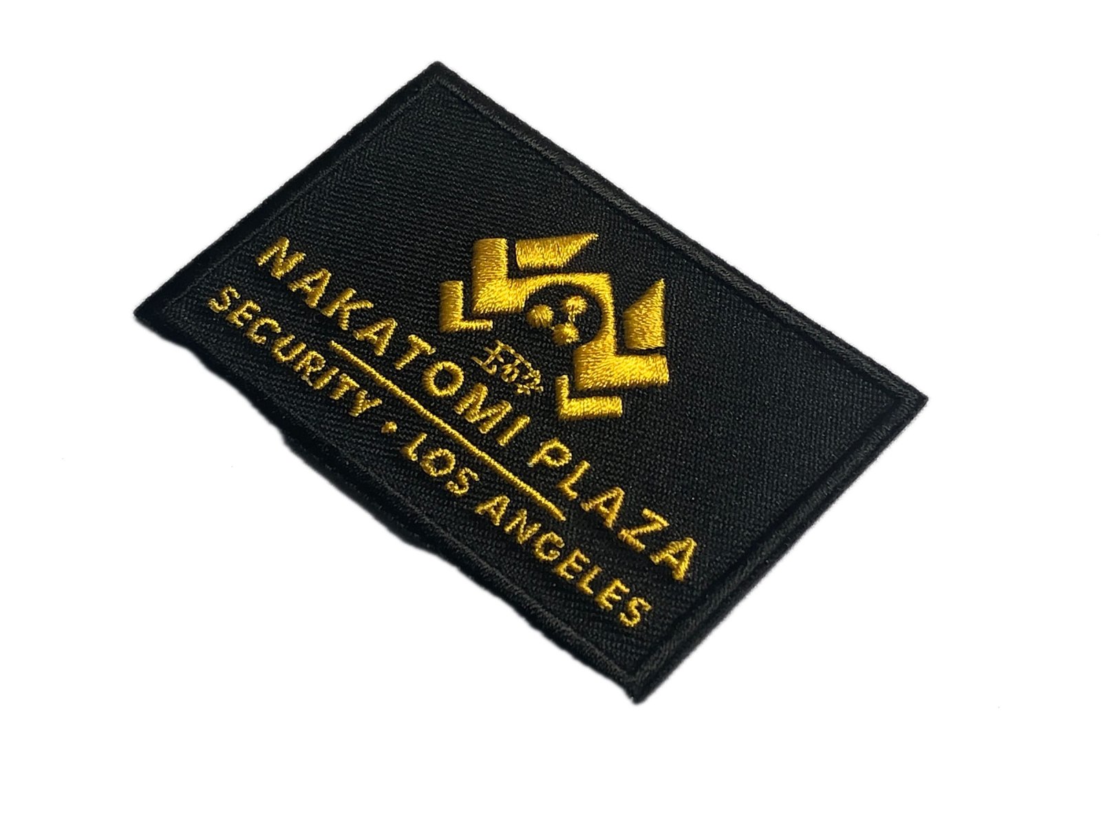 NAKATOMI PLAZA SECURITY Die Hard Movie Patch – Morale Costume Army – John McClane, Hans Gruber Cult Movie Prop – Cosplay Iron On