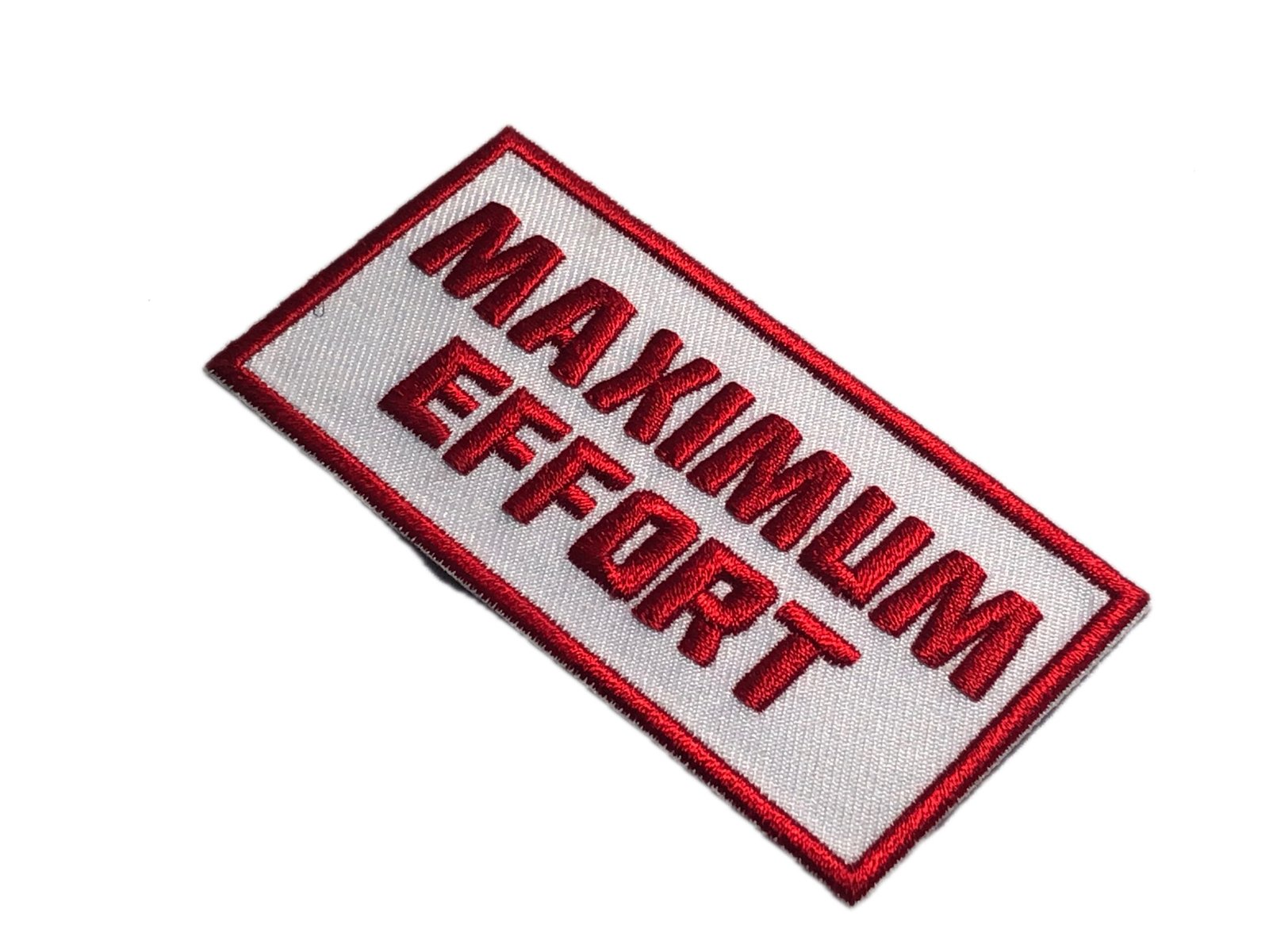 MAXIMUM EFFORT Morale Tactical Patch - Uniform Bag Vest Airsoft - Meme Funny Badge Ifak - Military Movie - Tortilla Burrito Ifak - Image 4