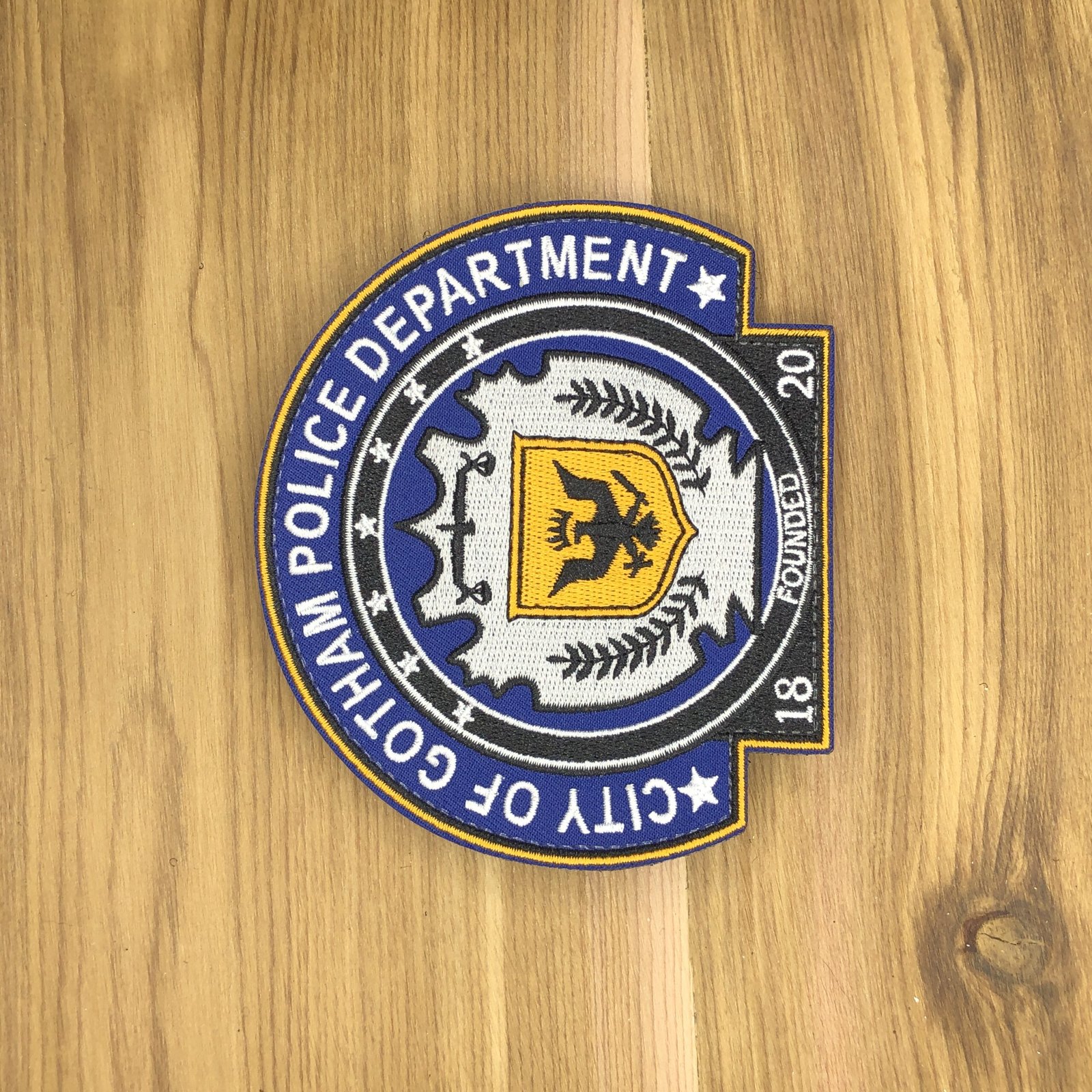 CITY Of GOTHAM POLICE Department Cosplay shoulder Patch Morale Movie home of Bat man Law Police funny cops Tactical vest Bag ifak Comicon