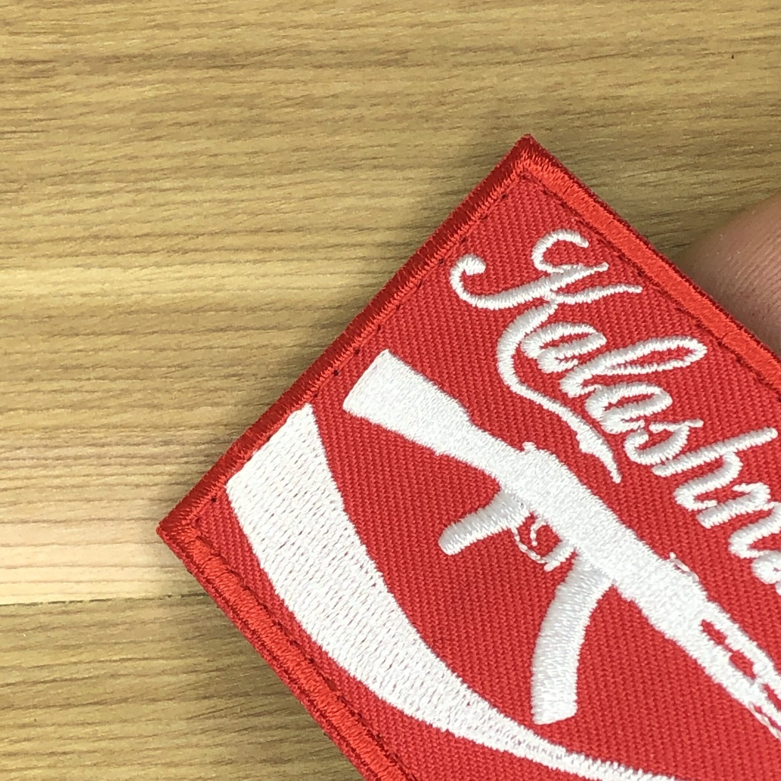 KALASHNIKOVA CLASSIC Patch morale Firearms Gun Rifle AK47 AK74 USSR Russia  Machine AR15 red color