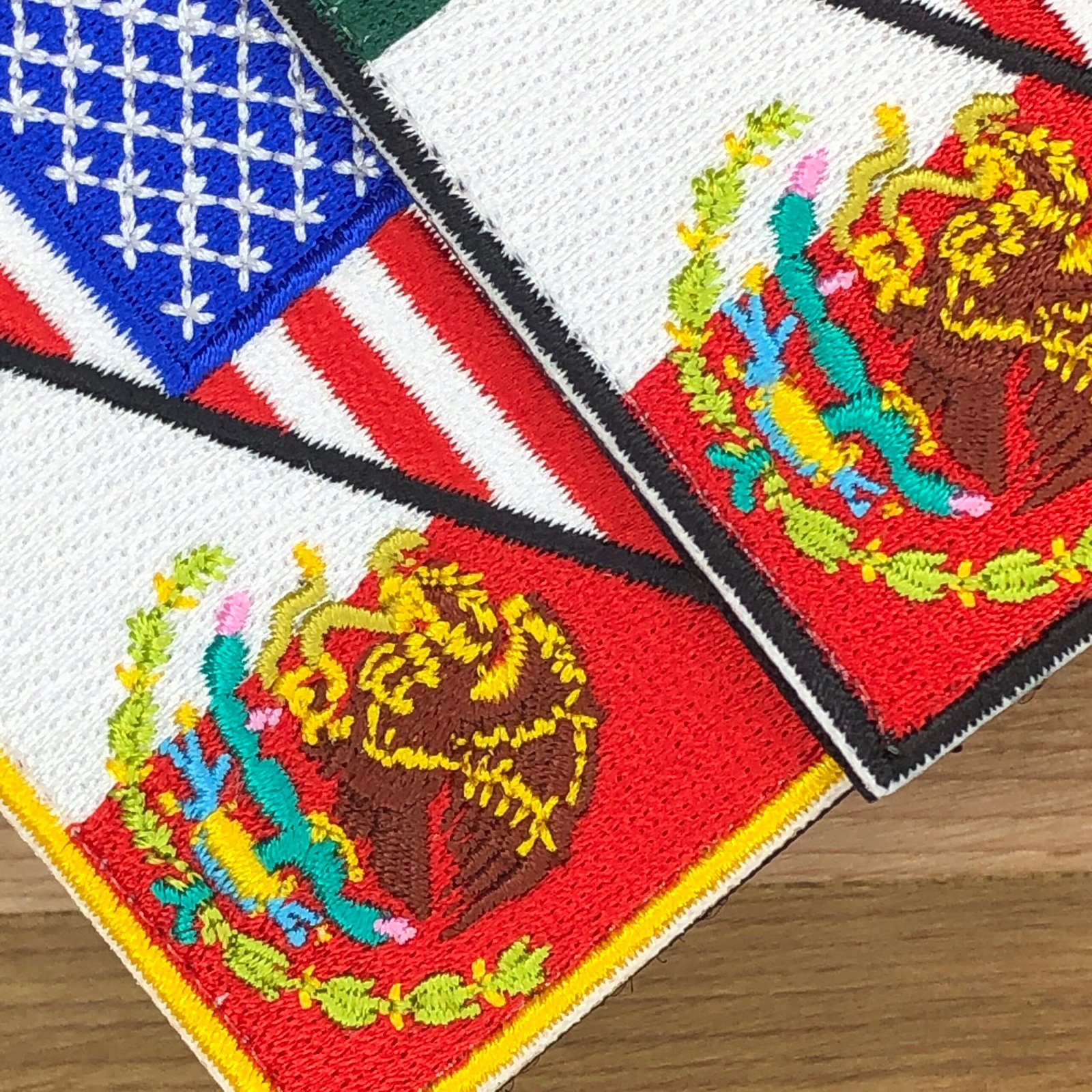 USA Bandera de Mexico FLAG Mexican El Tri The Tricolor Tenochtitlan Coat of arms Patch Morale American ifak tactical badge half bag vest