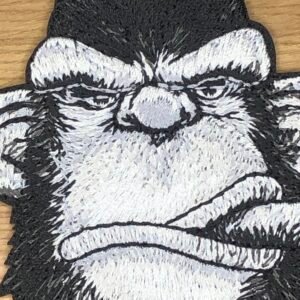 APE SMOKING CIGAR Patch Morale Embroidery Monkey Vietnam Helmet Ace Card Red Beret Special tactical Forces usa Navy Seals Orangutan