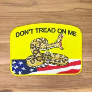 GASDEN DON'T TREAD on me Flag Patch Morale Historical Rattlesnake Ready strike American general 1775 2nd Continental Marines usa Army Navy