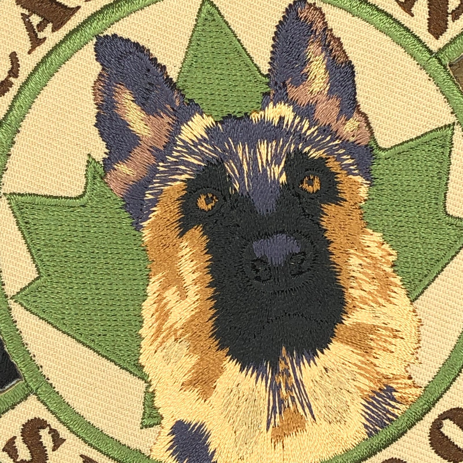 CANADIAN SHEEPDOG GSD German Shepherd usa flag Patch Morale Deutscher SchaeferHund dog training K-9 Canine Canada Flag tactical bag vest