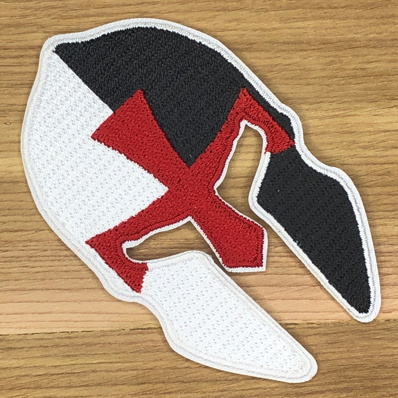 KNIGHTS TEMPLAR Spartan Helmet CROSS Patch Morale Tactical Deus Vult Army Church Christian Warrior Crusader Knights Sword Militum Christi