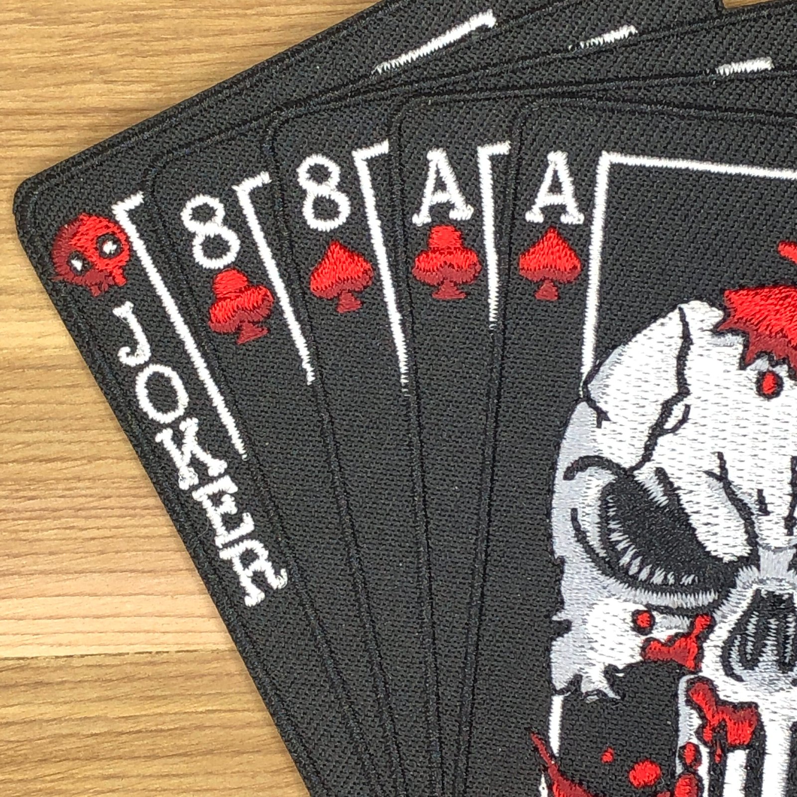 Full House Ace SPADES card Spec Ops unit devgru navy NSWDG Flag Pirate Seal Team 6 Blackbeard Tactical Patch Morale US skull isaf isis ifak