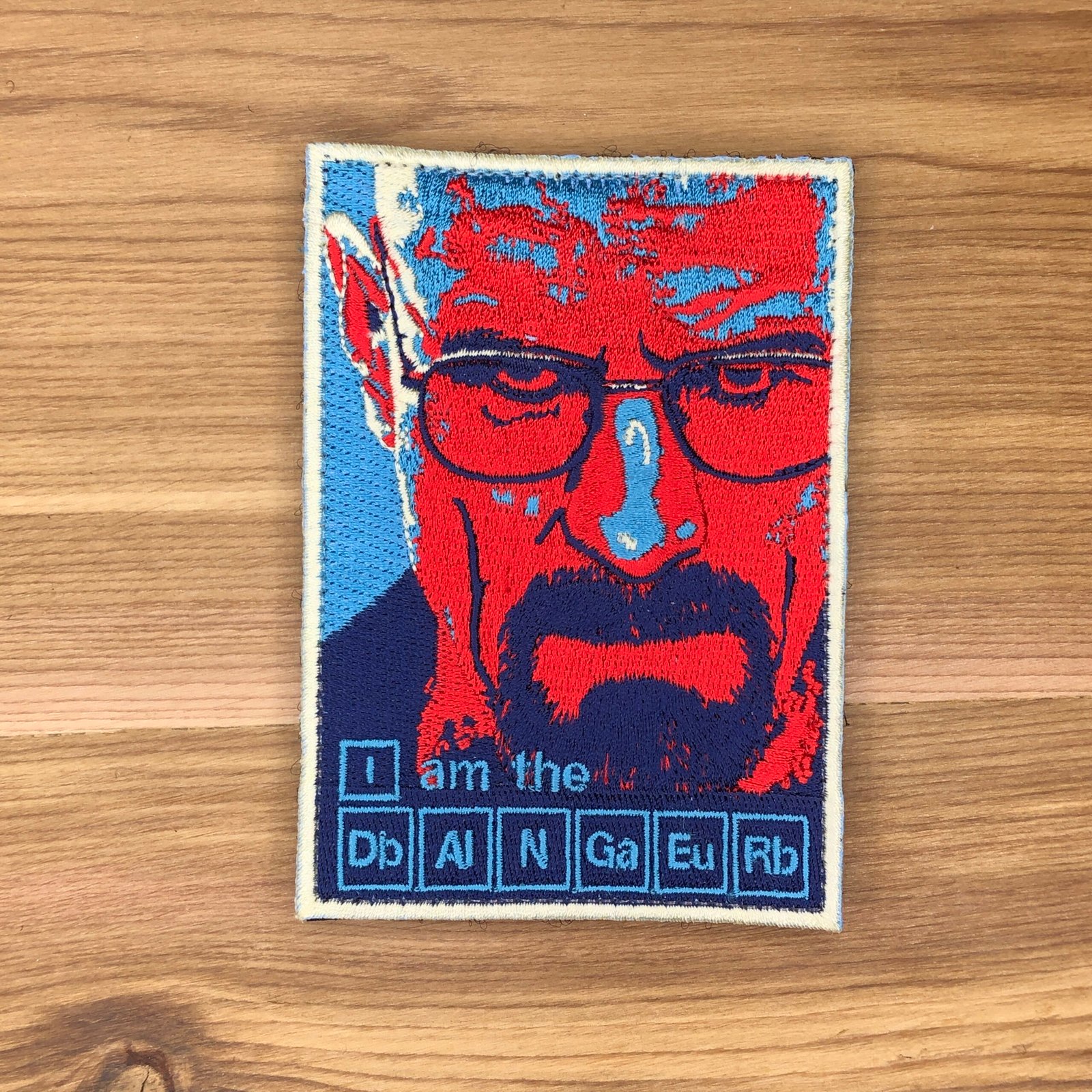 DANGER I Am The One Who Knocks Walter White Breaking Bad Swat Tactical Patch Morale Army Military meme funny Heisenberg bad breaking hope