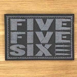 556 5.56 nato cartidge Target Shooting range Bag Army Patch Morale Tactical Uniform Bag Airsoft meme funny badge Shooter Crosshair Bullet