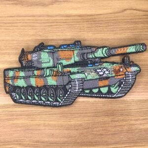 LEOPARD 2 2A4 Tank Embroidery patch morale hook and loop main battle Germany defence forces Deutschland Panzer division Kreuz Waffen combat