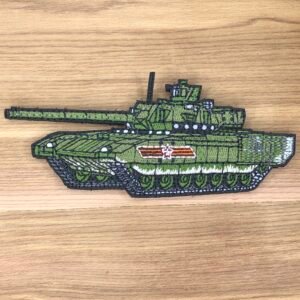 T-14 ARMATA Tank Embroidery patch morale hook and loop main battle Russia defence forces Rusland Panzer division Армата Russian Army t90 t72